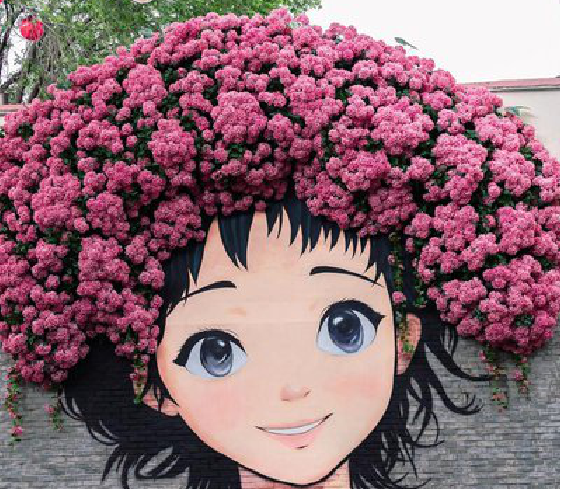 沁阳墙体彩绘-网红墙打卡