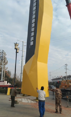 沁阳标识标牌的安装方法。